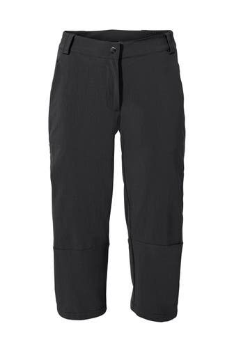 VAUDE Outdoorhose Women's Yaras 3/4 Pants black Straight