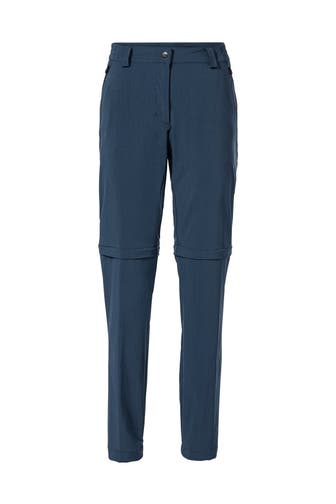 VAUDE Outdoorhose Women's Yaras ZO Pants dark sea Straight