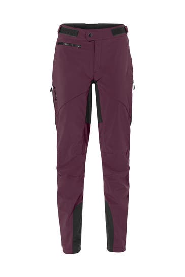 VAUDE Outdoorhose Women's Qimsa Softshell Pants II cassis uni Straight