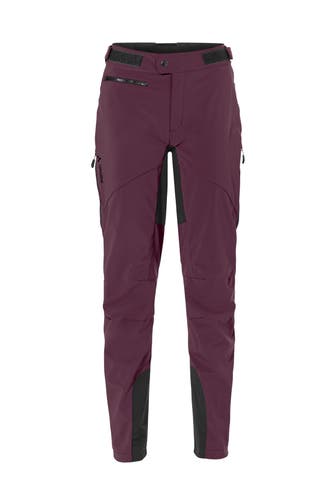 VAUDE Outdoorhose Women's Qimsa Softshell Pants II cassis uni Straight