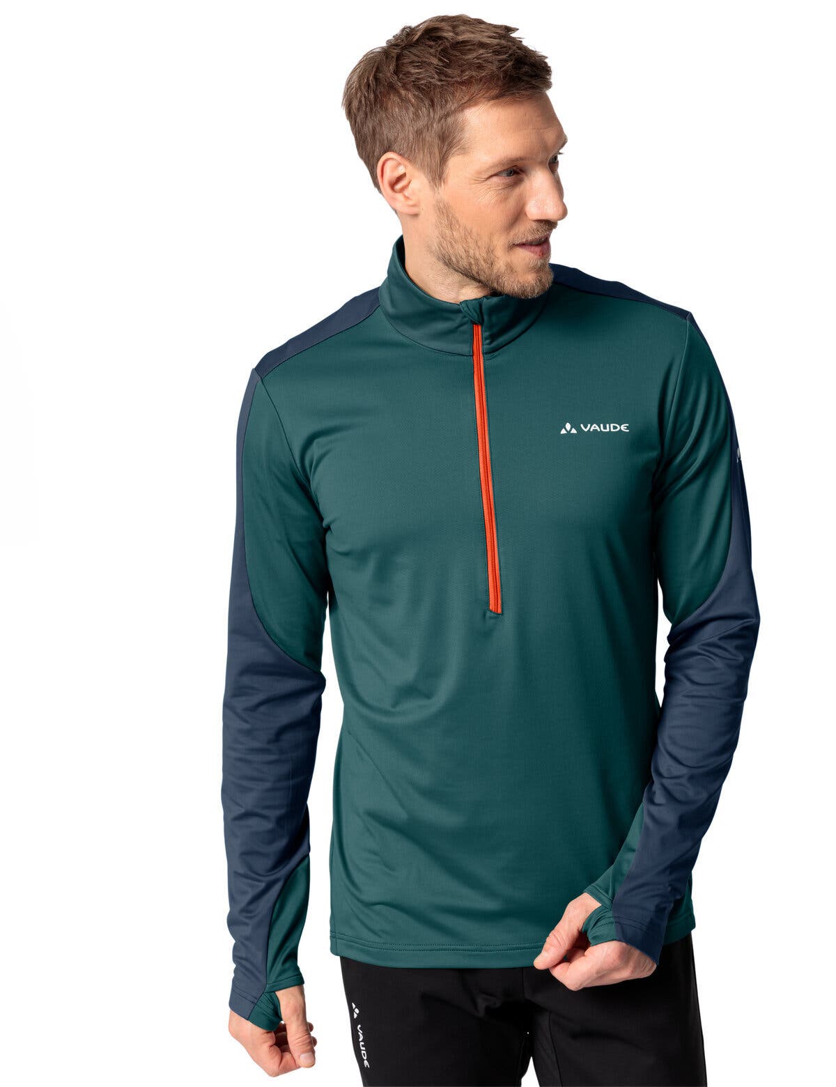 VAUDE Pullover Men's Livigno Halfzip II Mallard Green » Günstig Online - View #14