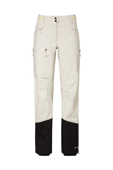 VAUDE Outdoorhose Women's Monviso 3L Pants ecru Straight