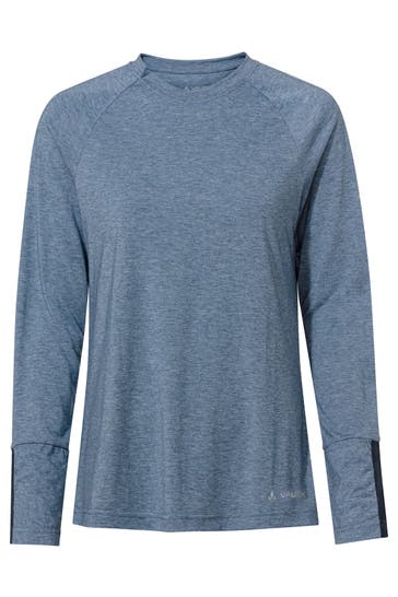 VAUDE T-Shirt Women's Skomer LS T-Shirt III shore blue