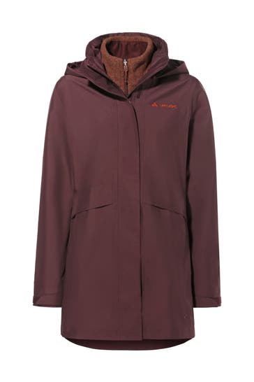 VAUDE Funktionsjacke Women's Idris 3in1 Parka IV dark oak