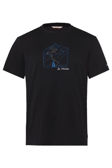 VAUDE T-Shirt SE Men's Ossola Print T-Shirt black