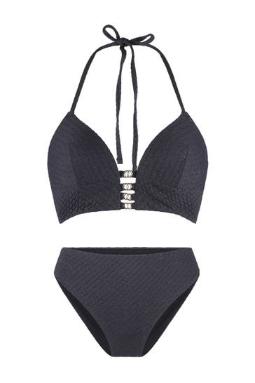 LINGADORE Bikini Triangle Schwarz