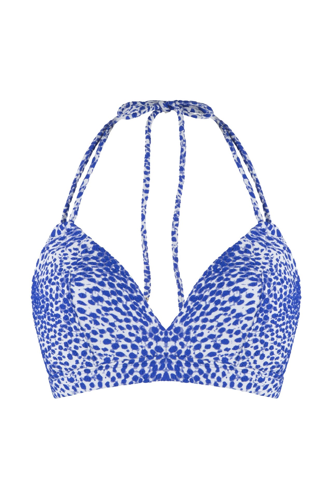 LINGADORE Bikini Mix & Match Triangel Blau weiss Druck, Bild 1