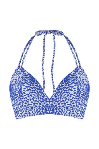 LINGADORE Bikini Mix & Match Triangel Blau weiss Druck