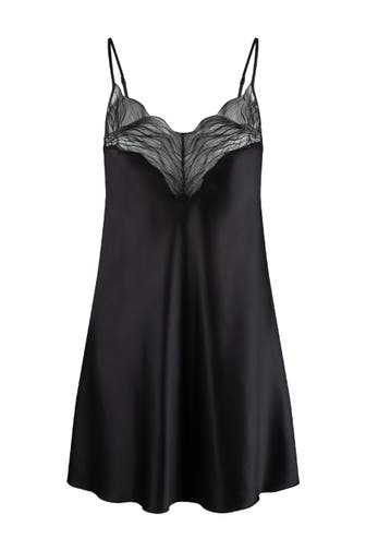 LINGADORE Nachthemd Schwarz