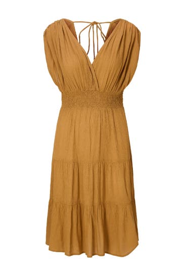 LINGADORE Badekleid Brown sugar