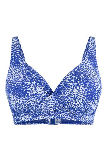 LINGADORE Bikini Bügel Blau weiss Druck