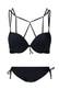 Bikini Halterneck Schwarz