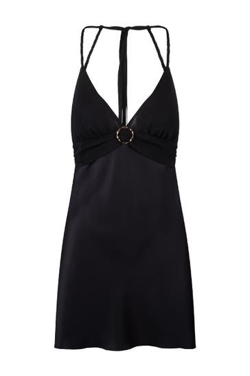 LINGADORE Nachthemd Schwarz