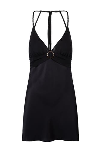 LINGADORE Nachthemd Schwarz