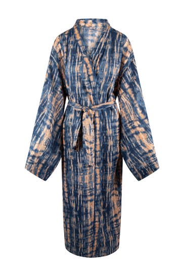 LINGADORE Homewear Tie dye dark denim/apricot