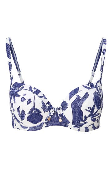 LINGADORE Bikini Mix & Match Bikini Blue white print