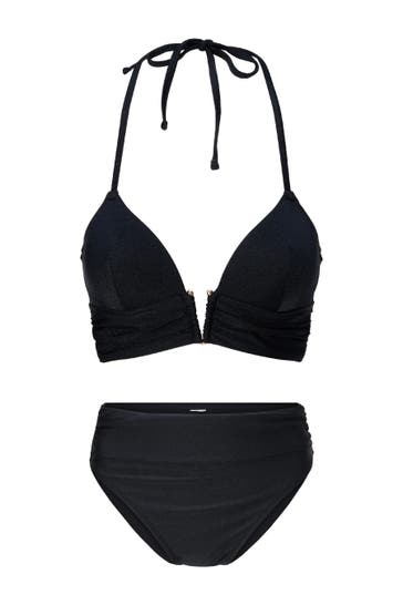 LINGADORE Bikini Triangle Schwarz