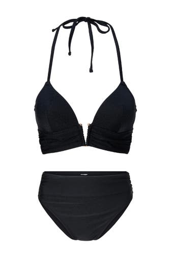 LINGADORE Bikini Triangle Schwarz