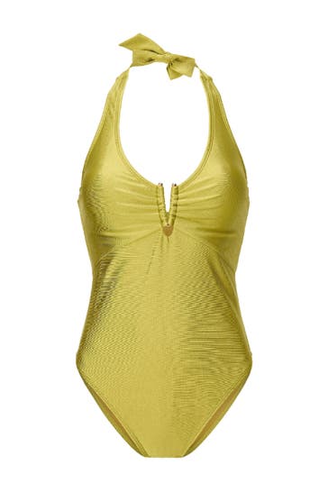 LINGADORE Badeanzug Moss green
