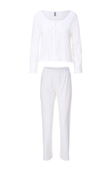 LINGADORE Pyjama Top Off white