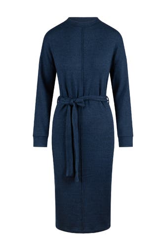LINGADORE Nachthemd Navy marl