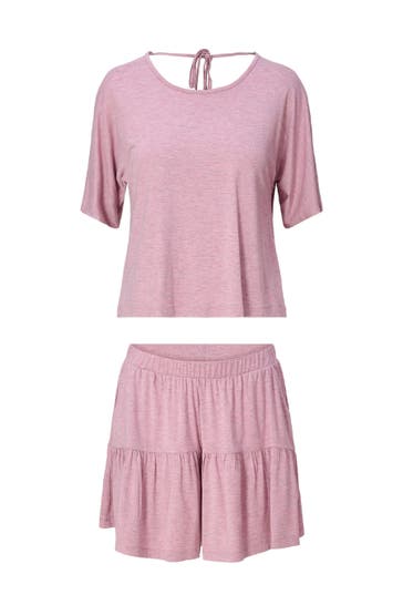 LINGADORE Pyjama Top Mauve marl