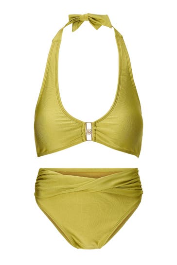 LINGADORE Bikini Triangle Moss green