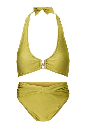 LINGADORE Bikini Triangle Moss green