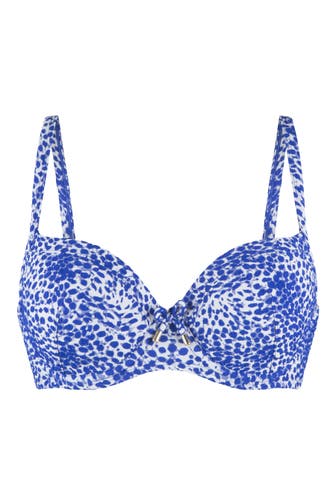 LINGADORE Bikini Mix & Match Bikini Blau weiss Druck