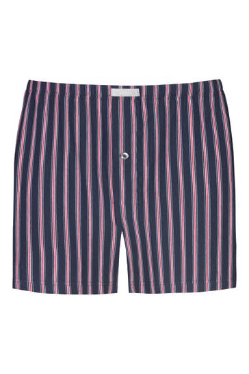 MEY Boxer Serie Red'n Blue Stripes Happy Red