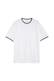 Oberteil Serie Pique Cotone Weiss