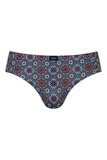 MEY Slip Serie Elegant Pattern Galactic Blue