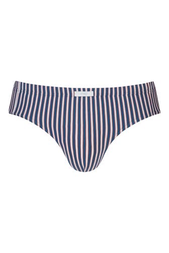MEY Slip Serie Coral Stripes Hague Blue