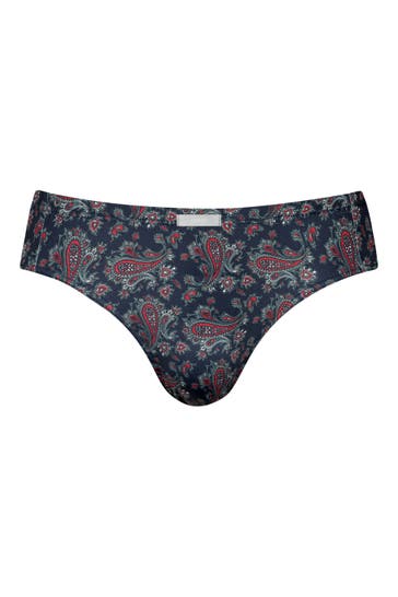 MEY Slip Serie Winter Paisley Yacht Blue