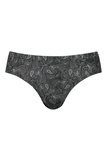 MEY Slip Serie BC Paisley Schwarz