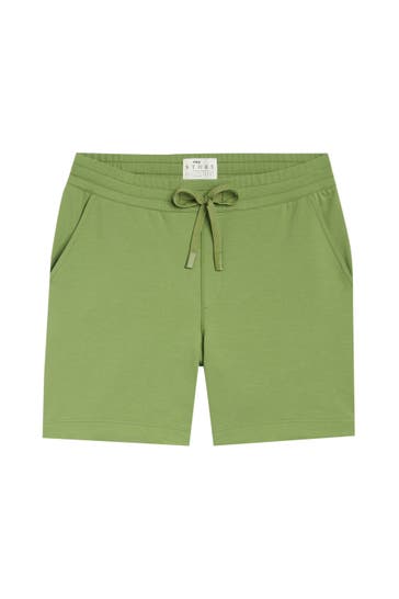 MEY Short Serie Felpa Stretch Peridot Loose Fit