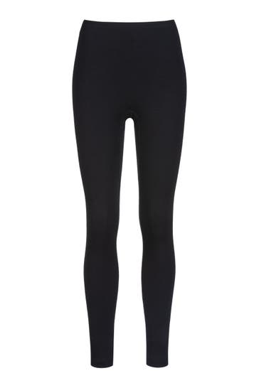MEY Leggings Serie Wool Love Schwarz Tights