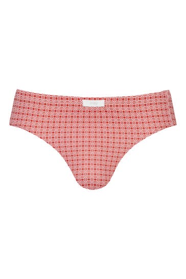 MEY Slip Serie Coral Grid Coral Island