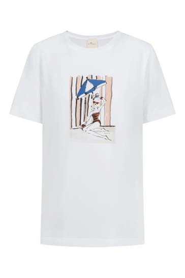 MEY T-Shirt Serie Sotto L'ombrellino Weiss
