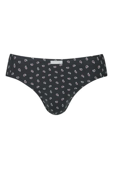 MEY Slip Serie Minimal Paisley Lava Grey