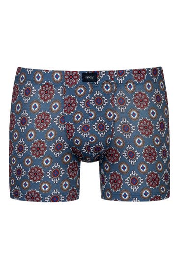 MEY Boxer Serie Elegant Pattern Galactic Blue
