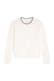 Sweatshirt Serie Felpa Stretch Whisper White
