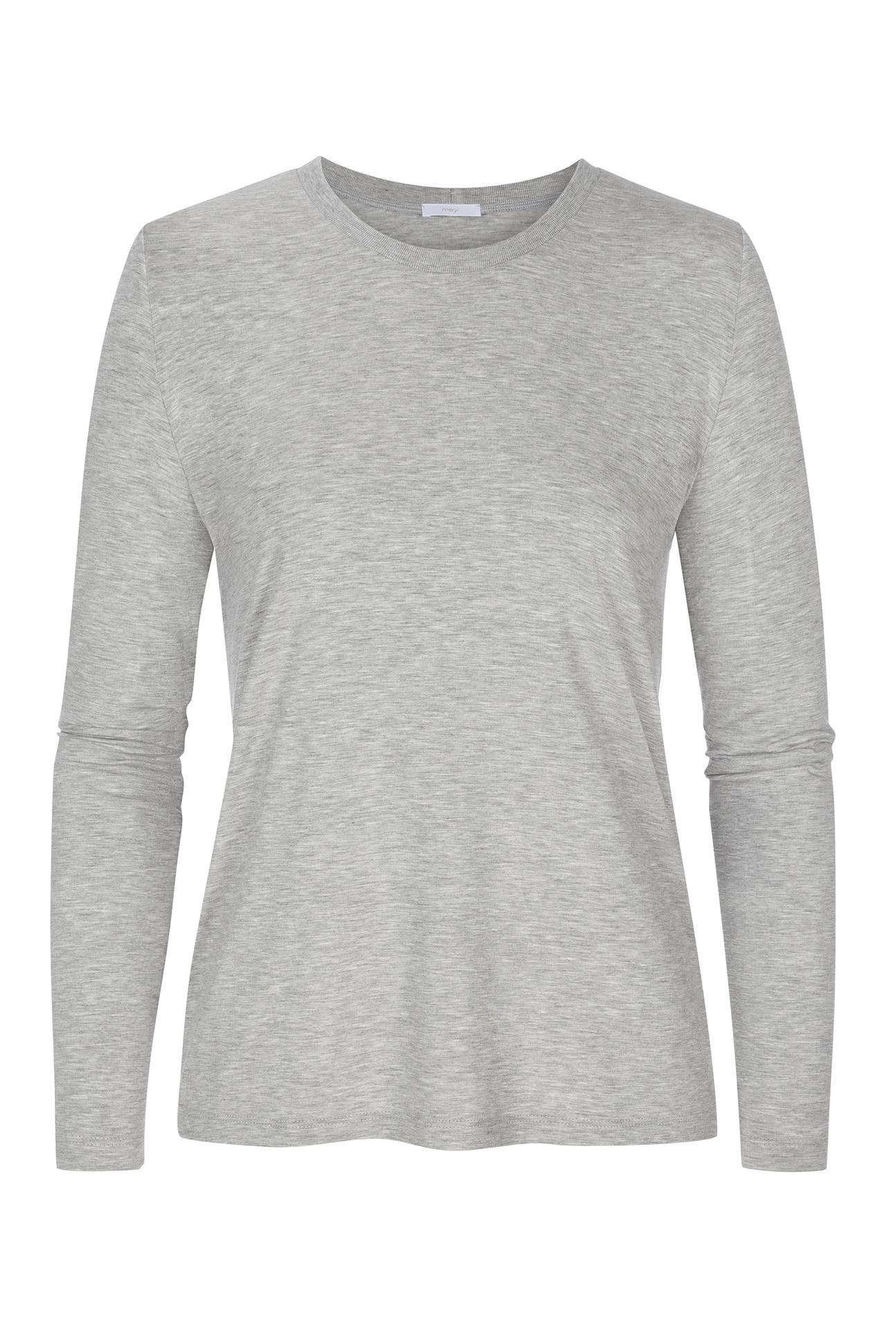 MEY Oberteil Serie Sleepy & Easy Hellgrau-Melange, Bild 1