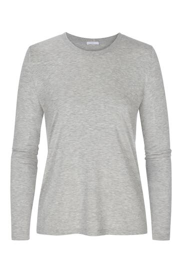 MEY Oberteil Serie Sleepy & Easy Hellgrau-Melange