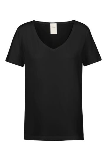 MEY T-Shirt Serie The Feminine Schwarz