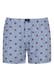 Boxer Serie Stripes With Small Pattern Galactic Blue