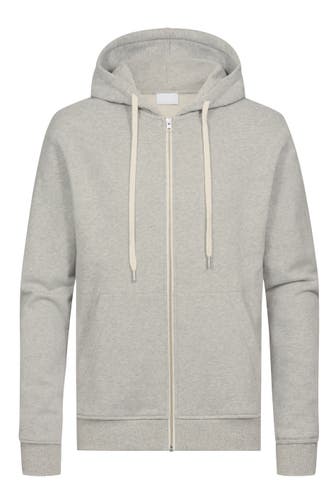 MEY Sweatjacke Serie Cotton Leisure Midgrey Melange