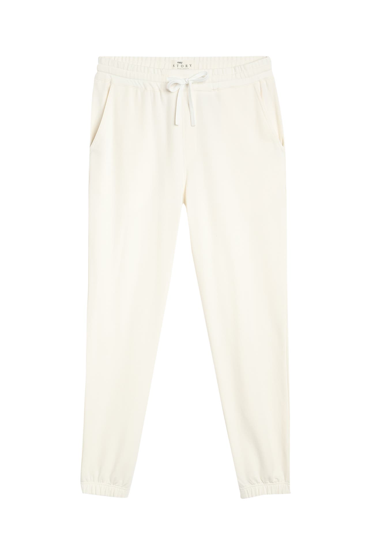 MEY Homewear Serie Felpa Stretch Whisper White, Bild 1