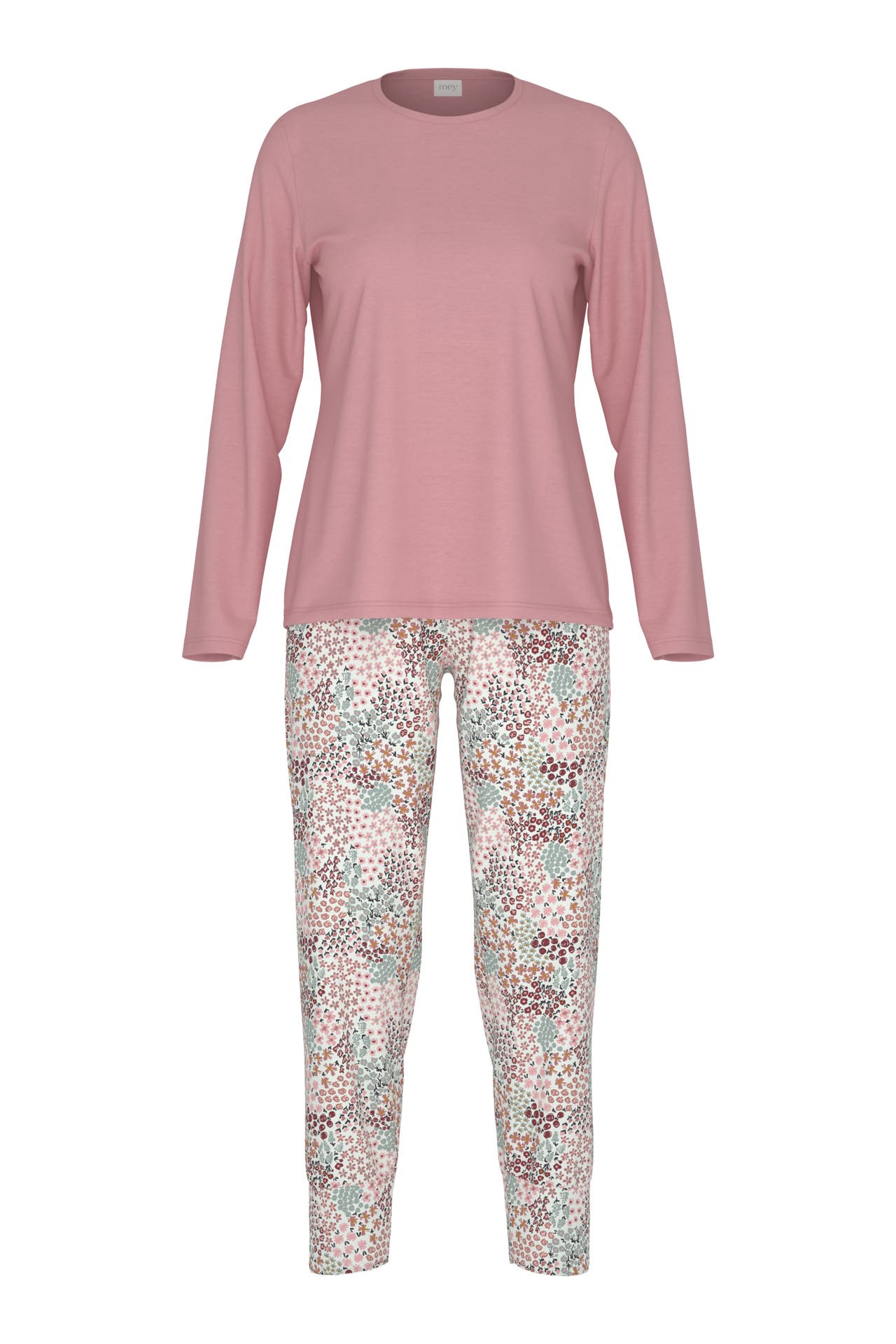 MEY Pyjama Serie Flower Bed Bridal Rose, Bild 1