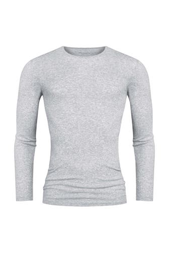 MEY Shirt Light Grey Melange